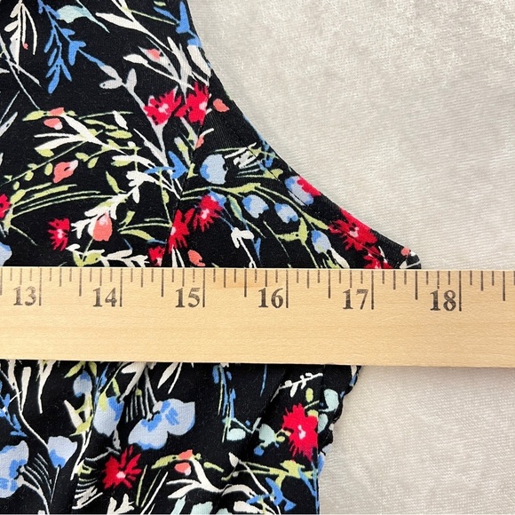 NEW! J. Jill WEARABLE COLLECTION Womens Smocked Dress Sz XS Stretchy Knit Drapy‎ - Picture 13 of 13